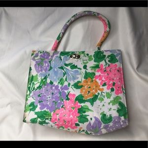 Vintage Margaret Smith Floral Handbag